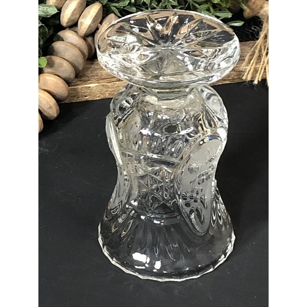 Vintage Zajecar 24% Lead Crystal Footed 4 3/4